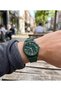 San Diego 39mm Unisex Green Silicone Band Sports Watch – Dark Green Casual Youth Style Wristwatch - 4