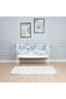 Four-braid crib for baby bed, size 3, sky blue - 3