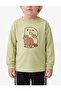 Cotton Printed Oversize Crew Neck Long Sleeve T-Shirt - 4