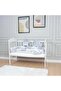 Four-braid crib for baby bed, size 3, sky blue - 2
