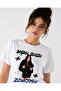 Zoktay Manifest Printed Oversize T-Shirt for Girls - 5