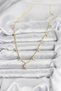 Zircon Stone Polar Star Model Brass Gold Color Women's Necklace - 2