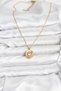 316L Steel Chain Gold Color Heart Figured Women's Necklace - 2
