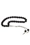 ​ Natural Stone Metal Tassel Matte Onyx Stone Prayer Beads