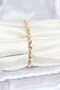 Brass Gold Color Vip Series Punta Model Zircon Stone Women's Bracelet - 2