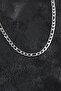 316L Steel Silver Color Figaro Chain Model Men's Necklace