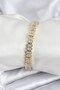 Brass Vip Series Gold Color Zircon Stone Women's Bracelet