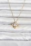 316L Steel Chain Gold Color Clover Model Women's Necklace