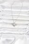 316L Steel Chain Silver Color Clover Model Women's Necklace - 2