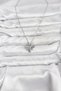 316L Steel Chain Silver Color Fly Model Zircon Stone Women's Necklace - 2