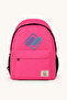 Unisex Backpack with Embroidered Front and Laptop Compartment, School Bag, Back to School, Fuchsia Backpack