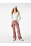 Cotton Long Sleeve V-Neck Drawstring T-Shirt - 2
