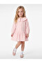 Cotton A-Line Long Sleeve Polka Dot Baby Collar Dress