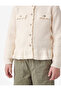 Long Sleeve Crew Neck Buttoned Knitwear Cardigan - 3