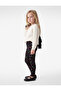 Elastic Waist Heart Patterned Cotton Leggings - 2