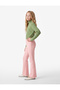 Basic Spanish Style School Trousers with Elastic Waistband - 2