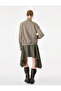 Zippered Pocket Detailed Buttoned Stand Collar Long Sleeve Plaid Jacket - 4