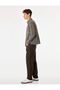 Comfortable Fit Embroidered Pocketed Long Sleeve Classic Collar Plaid Lumberjack Shirt - 3