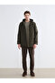 Rmz Gi̇yi̇m Farkiyla Regular Fit Hooded Men's Raincoat - 3