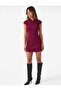 Hakim Collar Short Sleeve Regular Fit Embroidered Bodycon Mini Dress