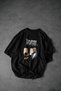 The Godfather Unisex Oversize T-Shirt - Special Collar Print 24/1 Cotton - 5