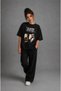 The Godfather Unisex Oversize T-Shirt - Special Collar Print 24/1 Cotton - 2