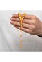 Round Clamping Amber Rosary