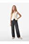 Sleeveless Square Neck Buttoned Crop Tweed Blouse