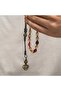 Silver Kazaz Tasseled Tight Amber Rosary - 3