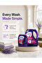 Lavender Liquid Fabric Detergent Value Pack 4L (3L + 1L) | Power Gel Laundry Detergent - 3