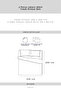 Anthracite Hazel Double Bedspread - Chenille - 4