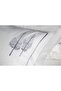 Pamira Embroidered Cotton Satin Duvet Cover Set - White-Anthracite - 4