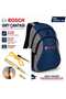 Backpack Navy Blue-Grey. Multi-Compartment, Water-Resistant, Ergonomic, Daily Use, School, Work, and Travel Bag