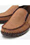 Men's Leather Beige Casual Shoes - 4