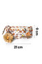 Double Cbr Pencil Case Bag Charm Set Ecru - 7