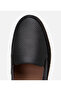 Women's Leather Black Loafer - 5