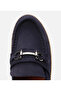 Men's Suede Leather Navy Blue Ultra Light Sole Espadrille - 4