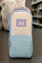 Cookie Embroidered Vertical Pencil Case Blue - 2