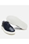 Genuine Leather Navy Blue Men's Casual Shoes - 5