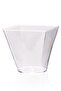 Cubic Prism Bowl Mica Plastic Transparent Lid Presentation Container 24 Pcs 120 Cc - 4