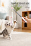 Cat Play Rod |   Telescopic Extension Rod with String, 2 Different Replacement Heads Toy (Pink-H150) - 5