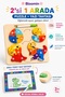 Educational Wooden Toy Themed Puzzle - Bultak and Erasable Writing Board (Pen Included) for Children and Babies