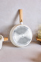 Danish Cook Beige Induction Base 7 Piece Cookware Set Wooden Handle 1302 - 8