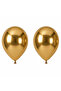 Gold Color Latex Chrome Balloon (45 cm) - 2 Pieces