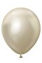 Cream White Gold Chrome and White Gold Balloon 60-Piece Pump and Chain Set - 3