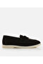 Women's Leather Black Loafer