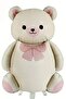 Teddy Bear Foil Balloon with Pink Bow Tie