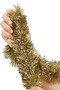 Christmas Tree Ornament Gold Gold Glitter 2 Mt Pack of 5 - 6
