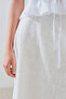 Embroidered Midi Skirt Ecru - 6