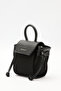 Mini Bag with Canvas Cover Black - 6